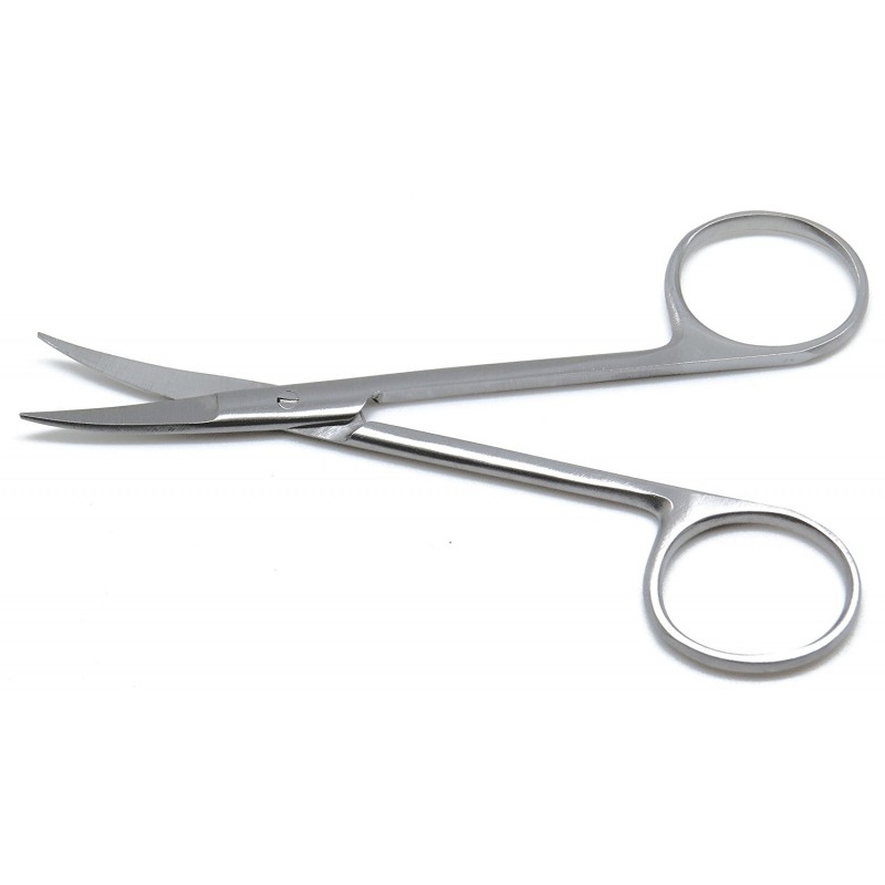 Iris Scissors Curved 4.5 - Quala - Instruments - All Products