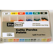 Accessory Gutta Percha Points - Diadent