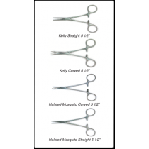 Kelly Hemostat 5 1/2" Straight - Quala