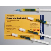 Porcelain Etch Gel 4/pk - Pulpdent