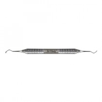 Columbia curette double end 13/14 #6 Satin Steel handle - Hu-Friedy