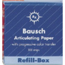 Articulating Paper Strips Refill Blue - Bausch