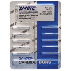 Friction Grip Carbide Burs 10/pk - S.S. White 