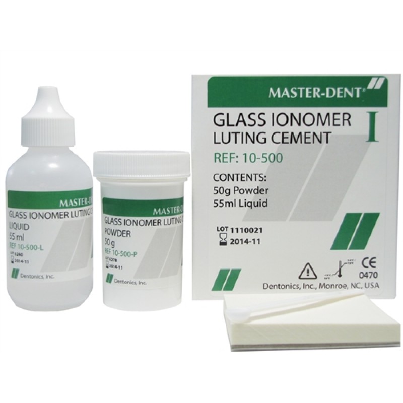 Master-Dent Glass Ionomer Cement - Dentonics - Cements & Liners - All
